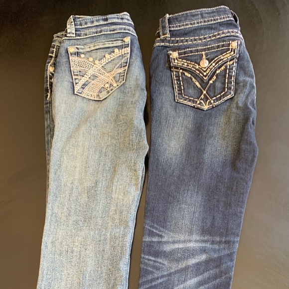 ❌SOLD❌ 🦋 🌼SALE! Bundle 2 jeans size 26 - Picture 2 of 8